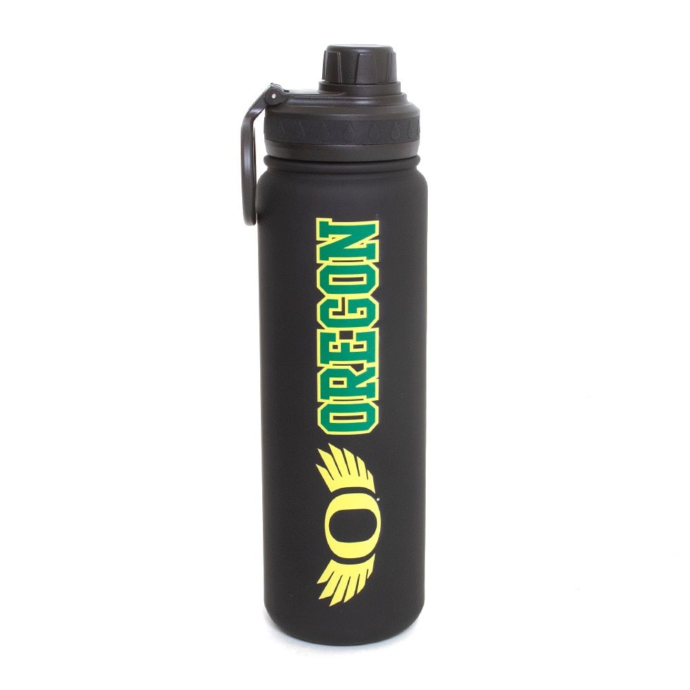 O Wings, Fanatic Group, Black, Water Bottles, Metal, Home & Auto, 24 ounce, Stainless Steel, 572077